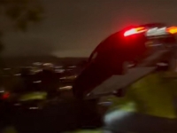 PROCURIO VIDEO: Pogledajte kakvu je pogibeljnu i ekstremnu glupost napravio vozač s iznajmljenom Teslom S