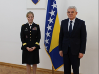 SASTANAK NA VISOKOM NIVOU: Džaferović o sigurnosnoj situaciji razgovarao s komandanticom NATO štaba u BiH