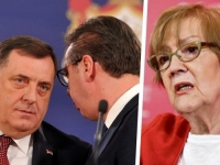VESNA PEŠIĆ OTVORENO: 'Vučićeve psovke su odraz njegovog bijesa zbog pritiska EU, na Balkanu imamo dva problema, jedan je Dodik koji želi otcjepljenje...'