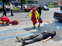 'SB' NA MJESTU DOGAĐAJA: Pogledajte simulacije saobraćajne nesreće i vježbe spašavanja u Sarajevu (FOTO)
