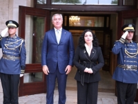 ĐUKANOVIĆ DOČEKAN SA NAJVIŠIM DRŽAVNIM POČASTIMA NA KOSOVU: 'Crna Gora nastavlja da izgrađuje i jača odnose saradnje i povjerenja...' (FOTO)