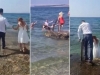 SVADBA U HRVATSKOJ ZA PAMĆENJE: Nakon ceremonije, mladenci i svatovi skočili u Jadran da se kupaju (VIDEO)
