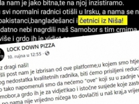 OGLASILI SE IZ PICERIJE U SAMOBORU: 'Ne zapošljavamo četnike iz Niša ni crne koji nagrđuju grad'