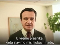 PREMIJER REPUBLIKE KOSOVO: Albin Kurti čestitao pravoslavni Božić na čistom srpskom jeziku (VIDEO)
