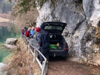 KAKVA GREŠKA: Vozač BMW-a slijepo slijedio svoj navigacijski uređaj, pogledajte gdje je završio…