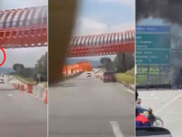 ZASTRAŠUJUĆI PRIZORI S LICA MJESTA: Avion se srušio na autocestu, najmanje deset mrtvih... (VIDEO)