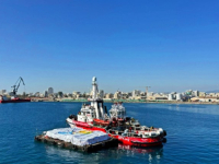 ISPLOVIO IZ LUKE LARNACA: Prvi brod natovaren hranom krenuo prema Gazi
