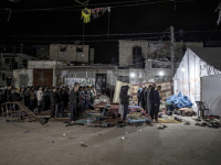 RAMAZAN U GAZI: Palestinci na ruševinama džamije obilježili noć Lejletul-kadr