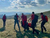 GSS SARAJEVO U AKCIJI: Izvukli povrijeđenog planinara s Visočice (FOTO)