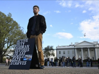 'SUOSJEĆAM S ONIM ŠTO SE DEŠAVA U GAZI': Američki vojnik već šest dana štrajkuje glađu ispred Bijele kuće