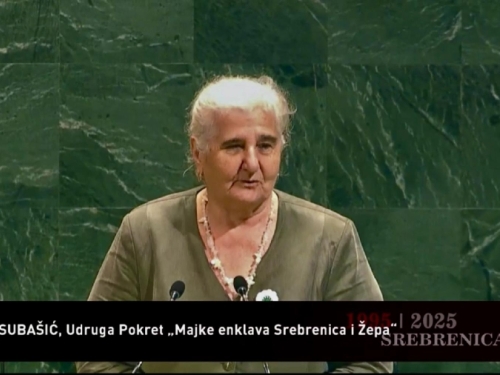 GOVOR MUNIRE SUBAŠIĆ U UN-u OSVIJESTIO JE I NAJTVRĐE: Novinar Ivica Puljić iz New Yorka - 'To je žena koja je...'