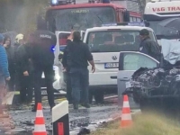 SAOBRAĆAJNA NESREĆA NA GRANICI BiH: Tri osobe teško povrijeđene