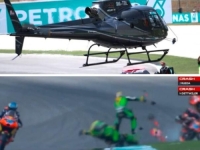 STRAŠNA NESREĆA NA VELIKOJ NAGRADI MALEZIJE: Noa Detwiler teško povrijeđen (VIDEO)