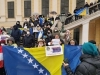 DEMONSTRACIJE U GLAVNOM GRADU AUSTRIJE: Protest bh. građana u Beču, ambasador Kozarić među okupljenima...