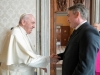 DIREKTNO IZ VATIKANA: Komšić u srdačnom razgovoru s papom Franjom, razgovarali o ...