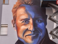 'SB' NA LICU MJESTA: Pogledajte kako izgleda mural posvećen Michaelu Schumacheru u Sarajevu (FOTO)