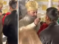 NEODGOVORNOST U KONTINUITETU: Pogledajte kako Đoković i stotine vjernika primaju pričest istom kašikom (VIDEO)