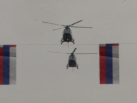 HELIKOPTERI, OKLOPNA VOZILA, DUGE CIJEVI: U Banjoj Luci održana generalna proba za defile povodom neustavnog dana RS