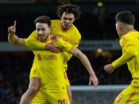 TOPNICI NEMOĆNI PROTIV REDSA: Liverpool savladao Arsenal na Emiratesu i prošao u finale Liga kupa (VIDEO)