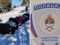 U LAŽI SU KRATKE NOGE: Policijska uprava Istočno Sarajevo demantovala da je izdala prekršajne naloge za klanjanje na Trebeviću, ali fotografija sve govori (FOTO)