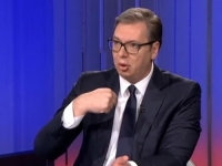 'MI NJIMA - NOŽ, ŽICA, SREBRENICA, A ONI NAMA...': Pogledajte šta je Vučić rekao o vrijeđanju Bošnjaka i sankcijama za Dodika (VIDEO)