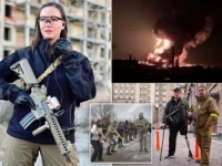 VRIJEME JE ZA ORUŽJE: Bivša Miss Ukrajine se pridružila vojsci i pokazala kako brani svoju zemlju (FOTO)