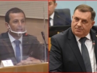 VUKANOVIĆ ZGROŽEN SCENAMA IZ NARODNE SKUPŠTINE: Dodik pokazuje srednji prst, a Željka aplaudira... (VIDEO)