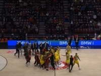 TOTALNI HAOS NA UTAKMICI EUROLIGE: Srbijanski košarkaš razbjesnio protivnika, letjele šake… (VIDEO)
