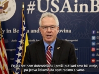 'SPREMAN SAM ZASUKATI RUKAVE...': Novi američki ambasador obratio se građanima Bosne i Hercegovine (VIDEO)