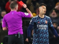 LUDNICA U ENGLESKOJ PREMIER LIGI: Pogledajte zbog čega je igrač Arsenala dobio dva žuta kartona u istoj akciji…