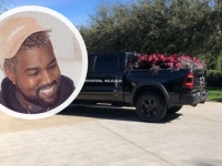 'KRISTALNO JASAN': Kanye West prekinuo vezu, pa poslao kamionet ruža na adresu... (FOTO)