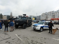 DA POKAŽU ČIME RASPOLAŽU: Oklopnjaci i oružje na ulicama Istočnog Sarajeva