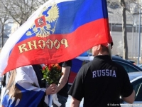 MIRNO UZ POKOJU RASPRAVU SA PROLAZNICIMA: Proruske demonstracije u Bonu iznenadile sve