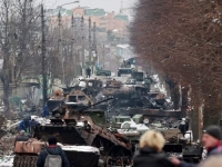 PROCURIO SNIMAK KOJI JE PUTINA BACIO U OČAJ: Pogledajte groblje ruskih tenkova nadomak Kijeva nakon što su upali u zasjedu ukrajinske vojske (FOTO, VIDEO) 