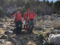 NA BRDU KRIŽEVAC KOD MEĐUGORJA: HGSS spasio ozlijeđenu hodočasnicu