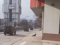 DODATNA ZAŠTITA BOSNE I HERCEGOVINE: Vojna vozila EUFOR-a primijećena i u Kaknju (FOTO)