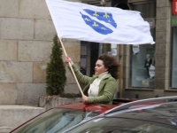 PREDIVNE SLIKE IZ TITOVE ULICE U SARAJEVU: Defile povodom Dana nezavisnosti BiH, stotine automobila... (FOTO)