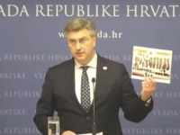 DRAMATIČNO OBRAĆANJE PREMIJERA HRVATSKE: Plenković pokazao dijelove bombe s drona - 'Bio je naoružan...'