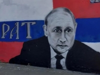 VIC DANA: Osvanuo Putinov mural u Beogradu nedaleko od Mladićevog, a onda su naišla dva penzionera…