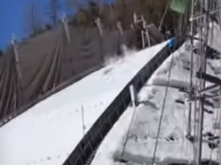 IZGUBIO KONTROLU: Stravičan pad slovenskog skakača na Planici (VIDEO)