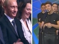 ŠIRI SE STARI SNIMAK: Putin sjedi u publici, a Zelenski se šali na njegov račun (VIDEO)