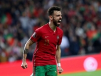 MAKEDONCI NISU MOGLI DO NOVOG IZNENAĐENJA: Fernandes predvodio Portugal do pobjede i plasmana na Svjetsko prvenstvo, u Katar ide i Poljska (VIDEO)