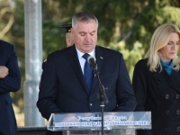 OD POLICIJE PRAVE VOJSKU: Dodik, Cvijanović, Višković i Lukač na obilježavanju Dana policije RS-a