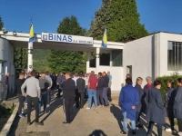 RADNICI 'BINASA' 1. MAJ PRED VLADOM FBiH: 'Nije ovo Novalićeva i Džindićeva firma'