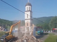 NA MJESTU GDJE JE BILA PRAVOSLAVNA CRKVA: U toku potraga za posmrtnim ostacima u dvorištu Fate Orlović