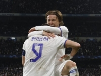 MADRID SLAVI BENZEMU I MODRIĆA: Real je bio na rubu ponora, go koji je Kraljevski klub spasio od ispadanja iz Lige prvaka vrijedi pogledati nekoliko puta…