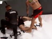 KAKAV DEGENEK U KAVEZU: Vaso Psihopata doživio težak poraz u borbi bez pravila... (VIDEO)