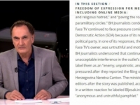 U IZVJEŠTAJU STATE DEPARTMENTA PIŠE I OVO: 'SDA vršila pritisak na Senada Hadžifejzovića i 'Face TV''