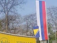 NOVA PROVOKACIJA U REŽIJI MANJEG ENTITETA: Na granici s Hrvatskom postavljena zastava RS iznad zastave Bosne i Hercegovine