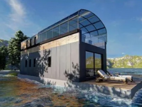 PROJEKT ZA EVROPU: Bh. kompanije proizvele prvu kuću na vodi, pogledajte kako izgleda...